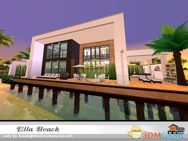 《模拟人生4》海滩豪华住宅MOD
