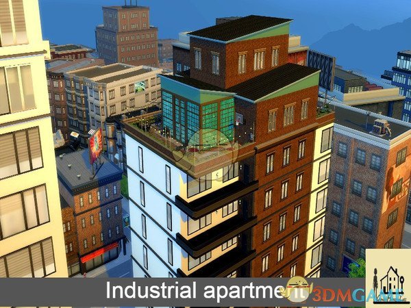 《模拟人生4》工业型高层公寓MOD