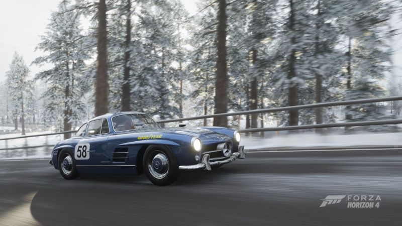 《极限竞速：地平线4》冬季赛上线 众多顶尖名车等你收集