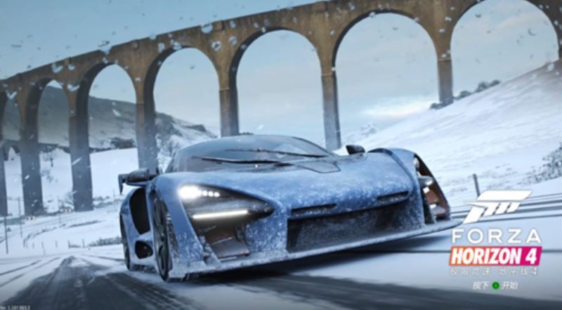 《极限竞速：地平线4》冬季赛上线 众多顶尖名车等你收集