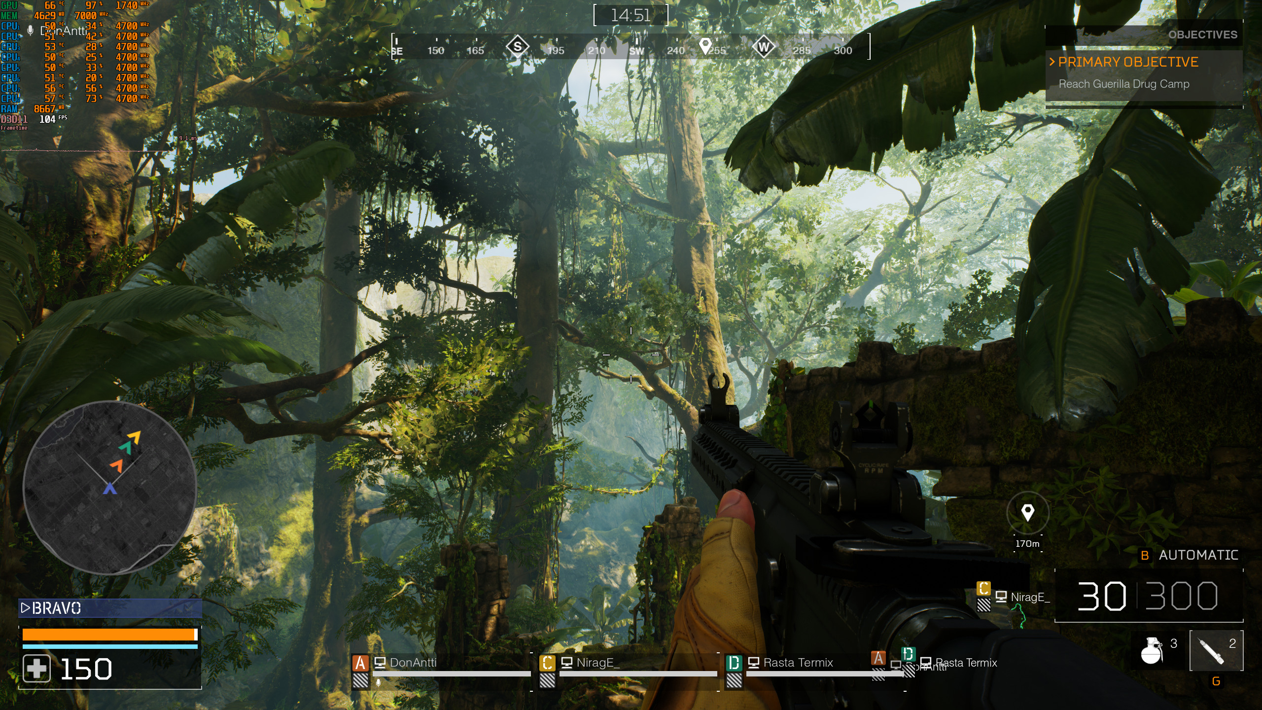 《铁血战士：狩猎场》公测进行中 PC版最高画质截图