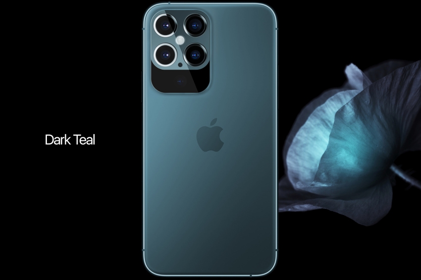 iPhone 12 Pro最新概念渲染图 自带下巴的五摄
