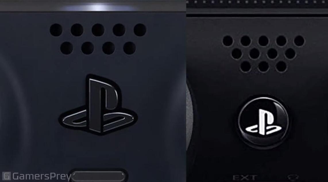 PS5手柄与PS4手柄整体细节对比 中间变宽握把变长