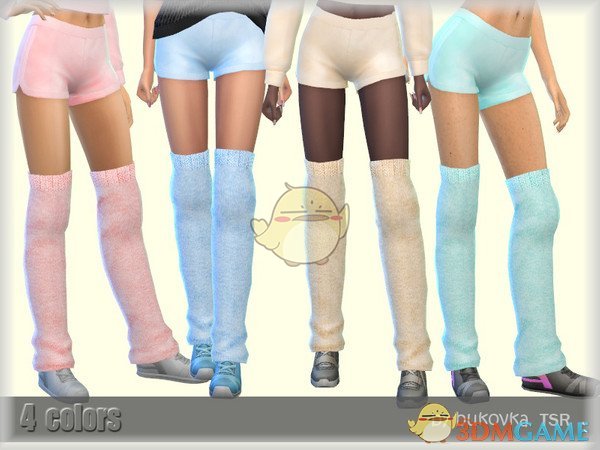 《模拟人生4》女式绑腿短裤MOD