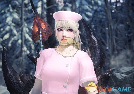 《怪物猎人：世界》粉色护士装MOD