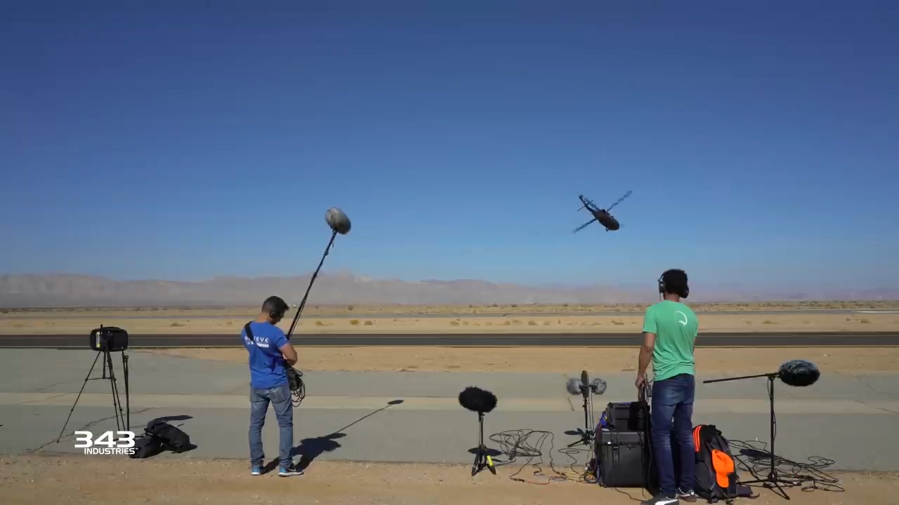 拖拉机、直升机全上阵！《光环：无限》载具声音幕后捕捉视频