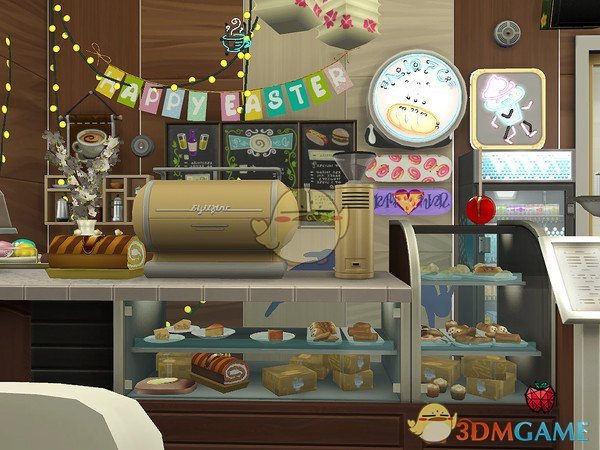 《模拟人生4》中型咖啡店MOD