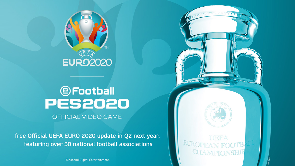 《实况足球2020》“欧洲杯”DLC宣布延期 实体版取消
