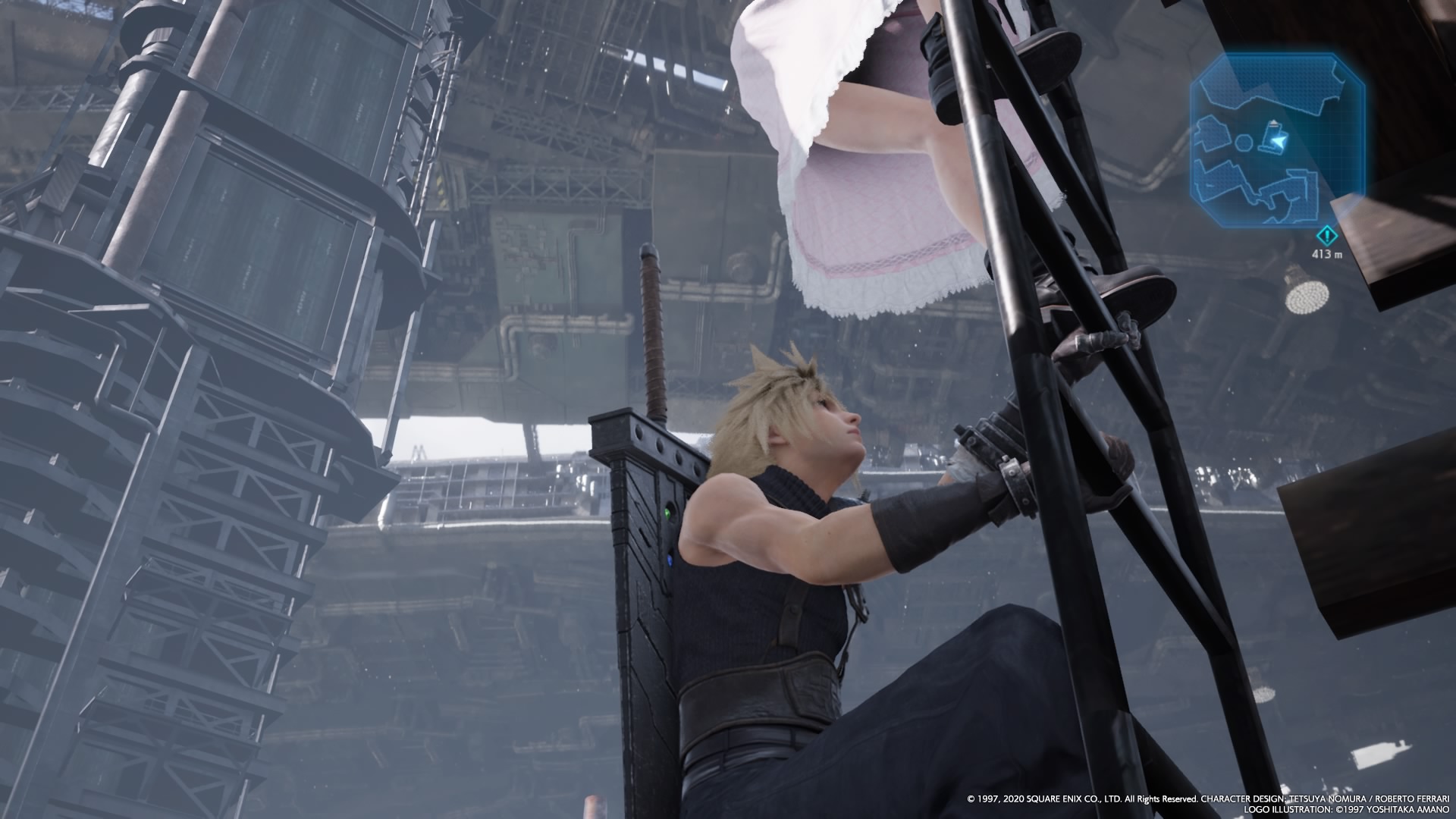 《最终幻想7：重制版》女角胖次是啥样？玩家好奇偷窥
