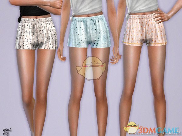 《模拟人生4》女性夏季小短裤MOD