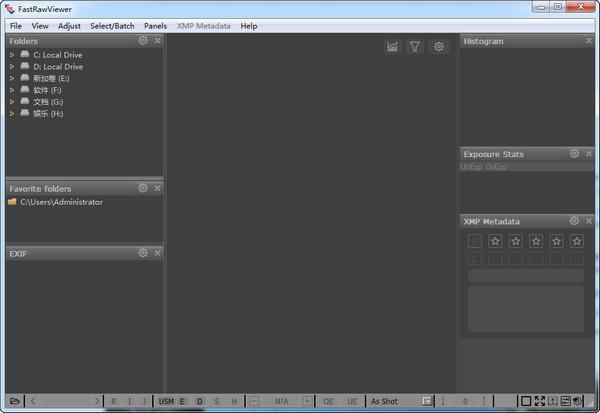 《FastRawViewer》图片查看工具32位版
