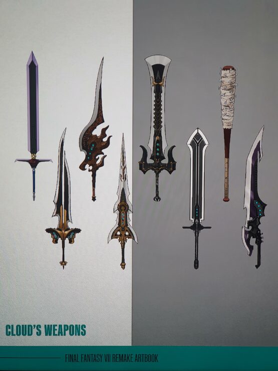 《最终幻想7：重制版》第二章可能出现的武器