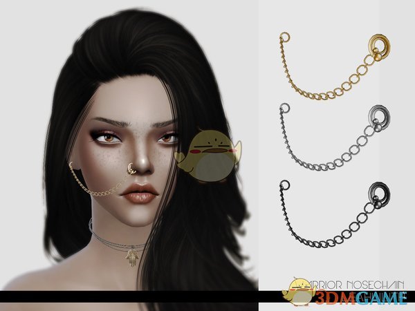 《模拟人生4》女性鼻链MOD