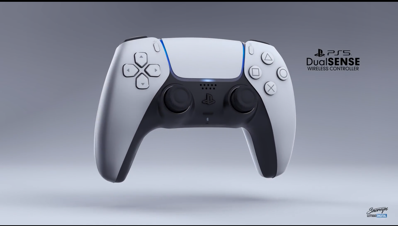 大神设计师发布PS5及手柄3D渲染概念视频 非常性感
