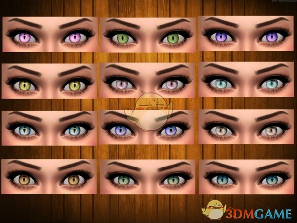 《模拟人生4》女性猫眼MOD