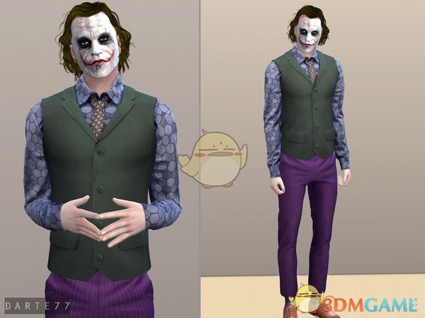 《模拟人生4》小丑的服装MOD