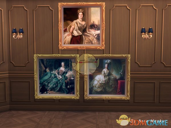 《模拟人生4》皇室壁画MOD