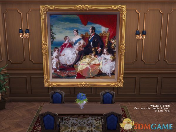 《模拟人生4》皇室壁画MOD