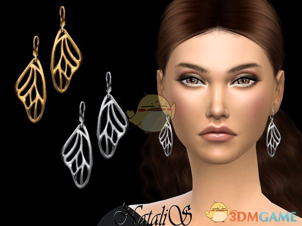 《模拟人生4》蝴蝶翅膀耳环MOD