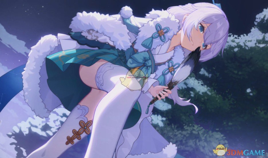 《Wallpaper Engine》崩坏3德丽莎观星白丝动态壁纸