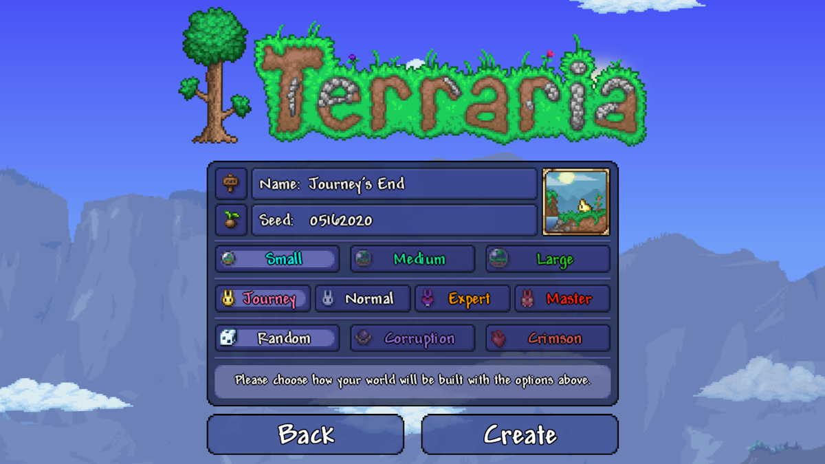 《泰拉瑞亚》1.4更新 “旅途的终点”模式上线