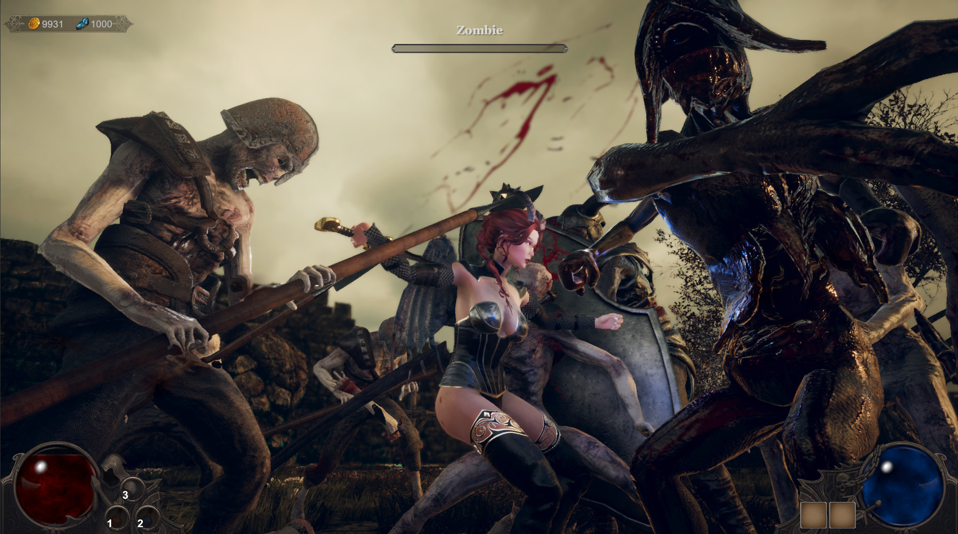 《惩戒：魅魔》Steam抢先体验版发售 性感女主战力高