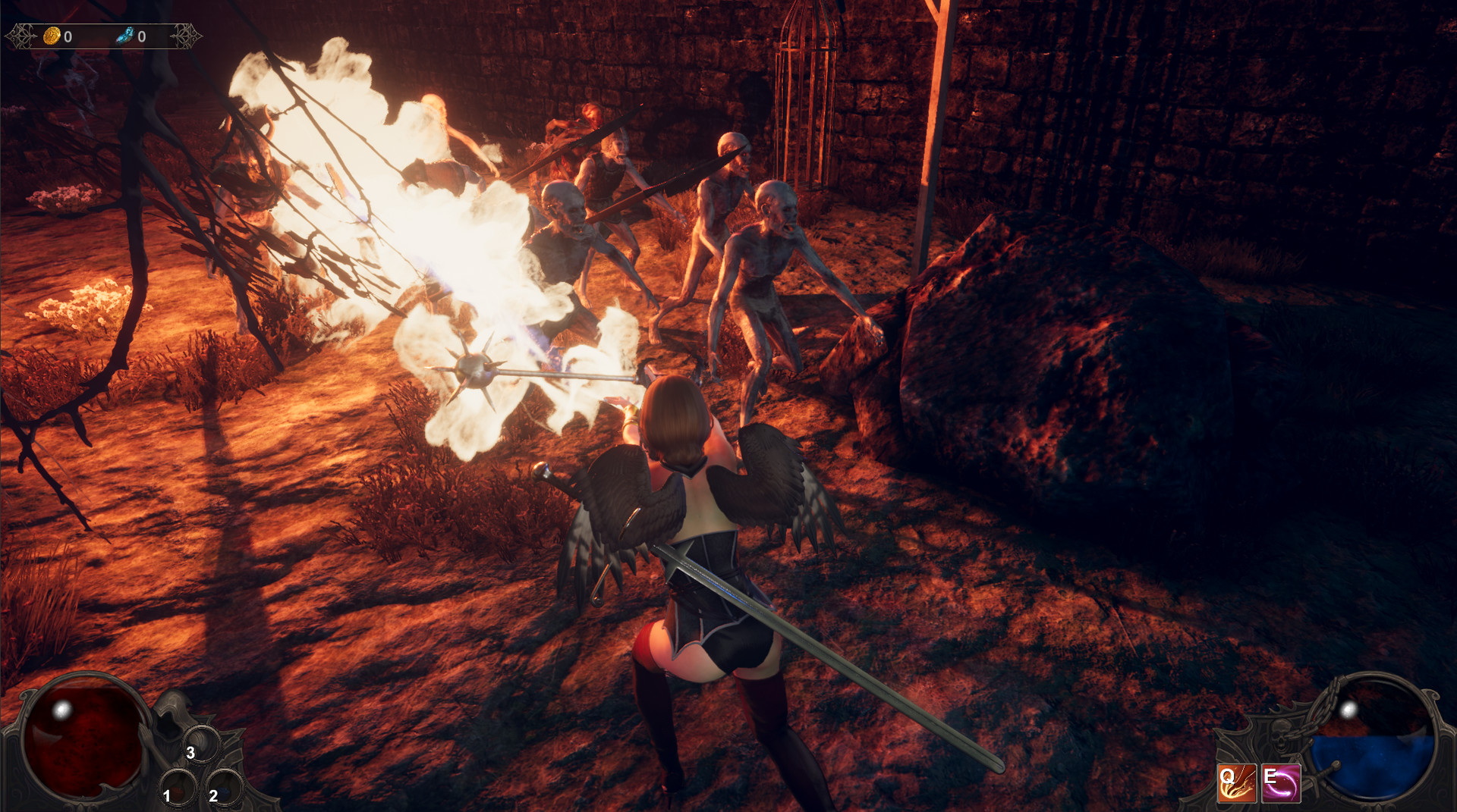 《惩戒：魅魔》Steam抢先体验版发售 性感女主战力高