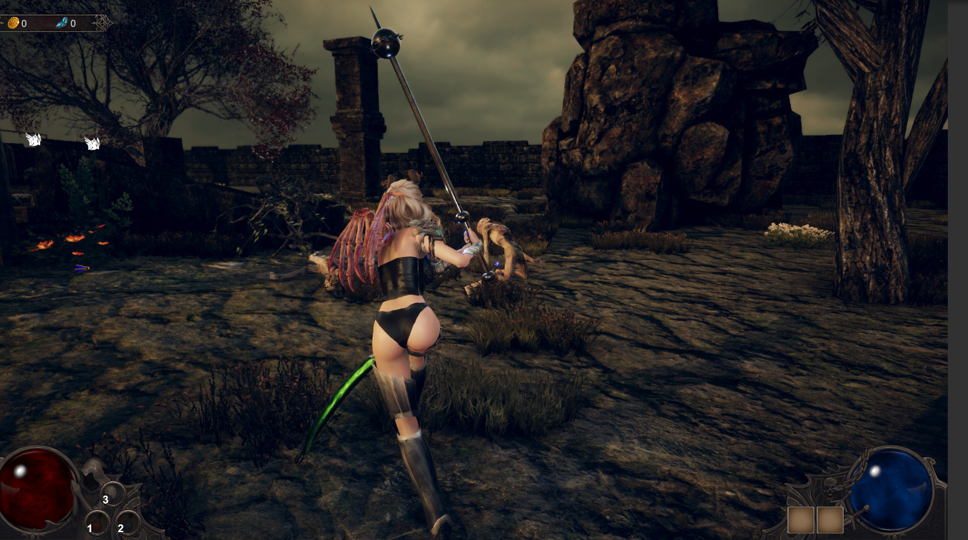 《惩戒：魅魔》Steam抢先体验版发售 性感女主战力高