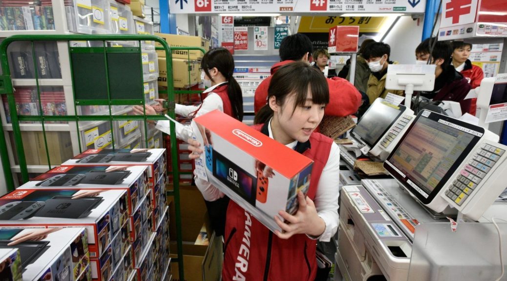 日本市场Switch二手机比官方新机价格还高
