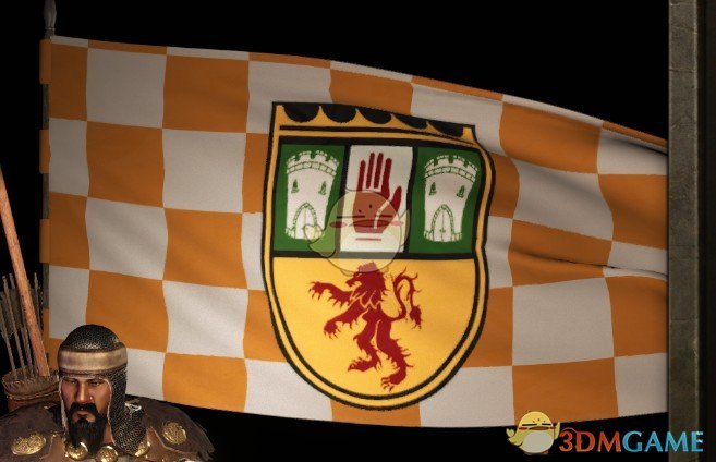 《骑马与砍杀2》爱尔兰，意大利和日本的混合风格旗帜MOD