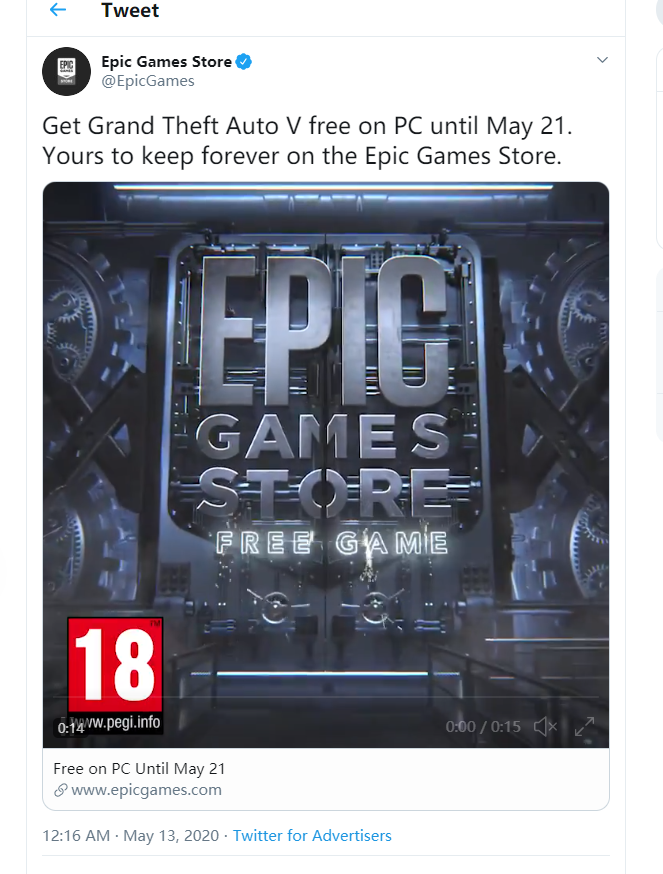 Epic喜减1奥秘游戏是《GTA5》！偶游极速开放限免减速