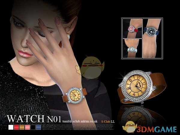 《模拟人生4》女款时尚手表MOD