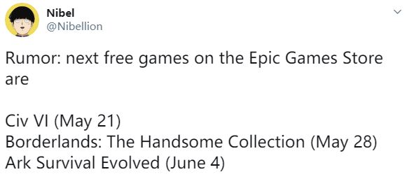 疑似Epic3款周免游戏暴光 借有《文化6》？