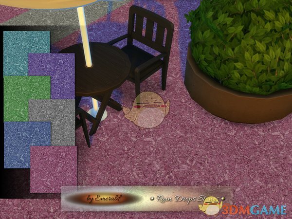 《模拟人生4》小石子地板MOD