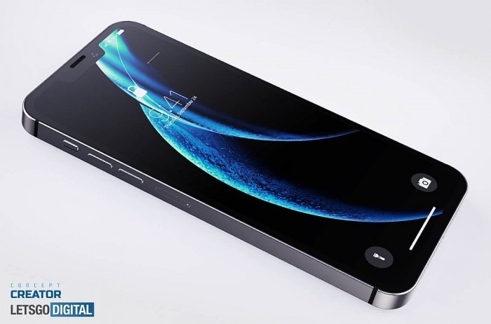 5.4英寸iPhone 12高清渲染图：刘海缩减一半 更美了