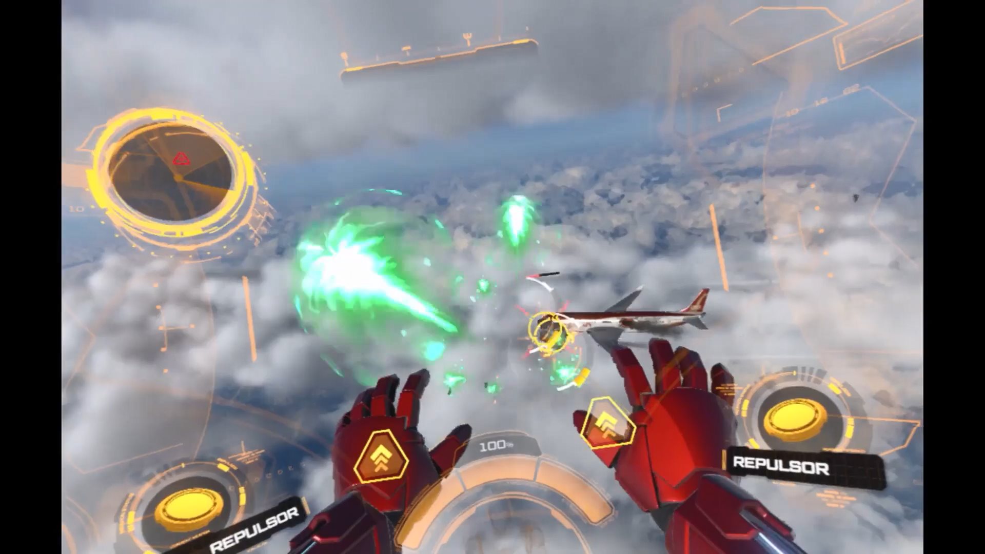 《漫威钢铁侠VR》试玩版实机演示 穿上盔甲刺激空战