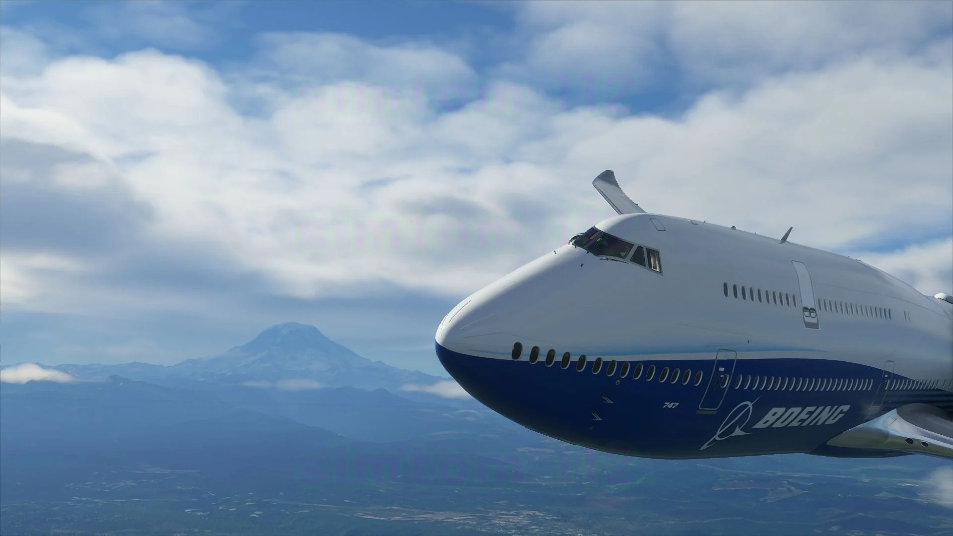 747亮相 《微软飞行模拟》又一批新截图公布