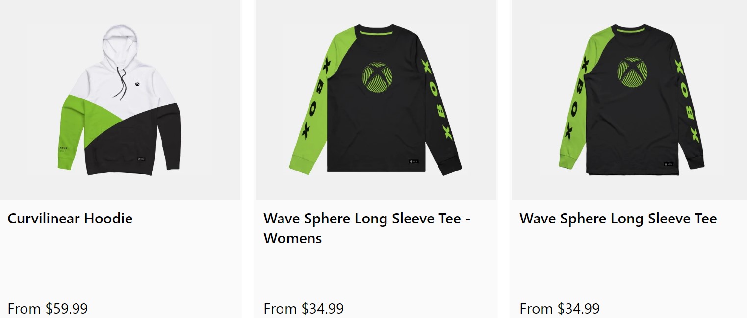 Xbox推出新的平易近圆服饰 主题乌绿少袖约250元