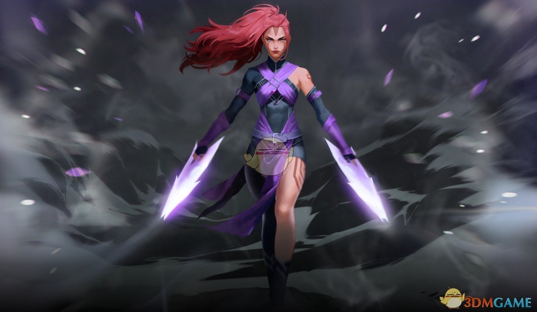 《Wallpaper Engine》Dota2女性敌法师原画动态壁纸