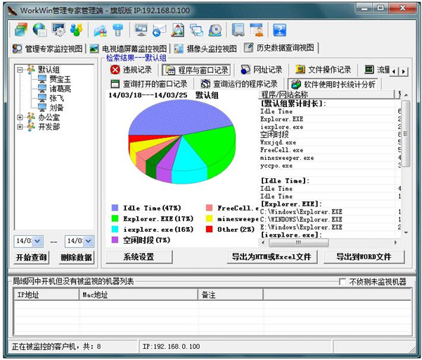 《WorkWin》企业监控软件