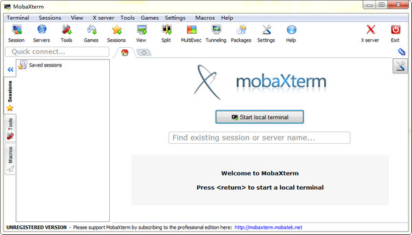 《MobaXterm》远程控制软件