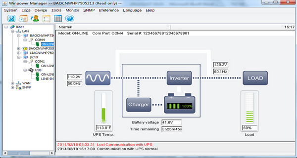 《WinPower》山特UPS电源监控软件