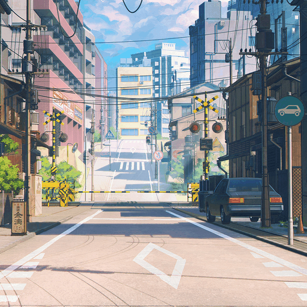东京街道动态壁纸图片