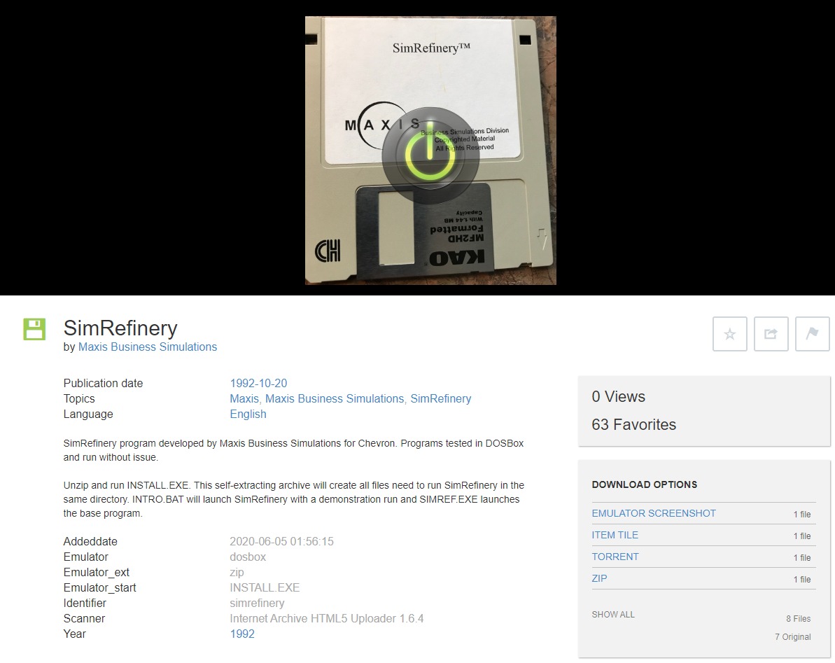 开炼油厂！《模拟人生》开发商93年商用模拟器现身