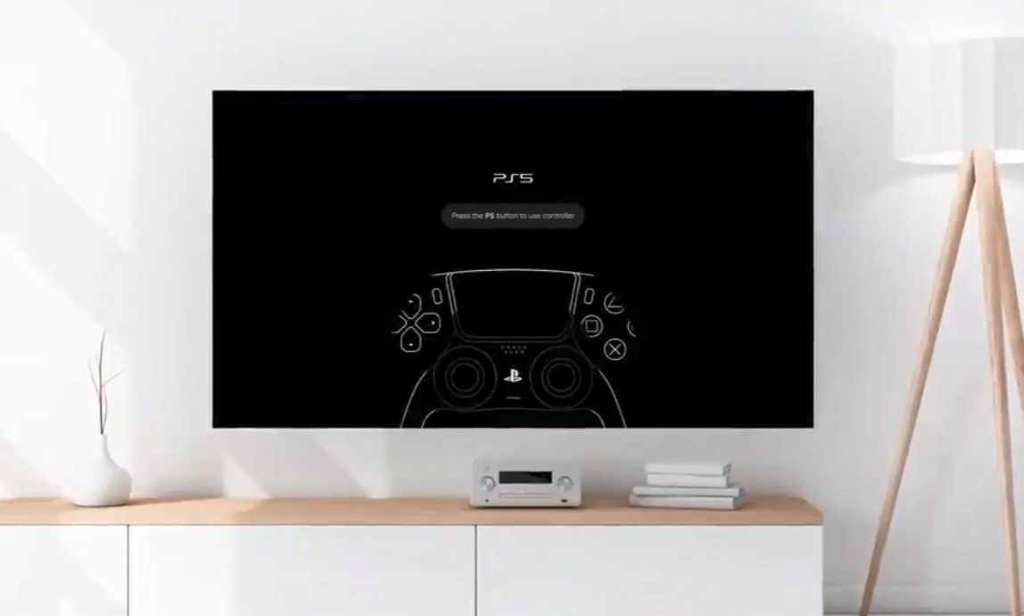 艺术家打造PS5概念UI：棱角分明、干净凌厉