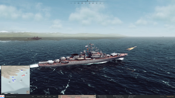 驰骋海洋！海战模拟游戏《海上力量》上架steam