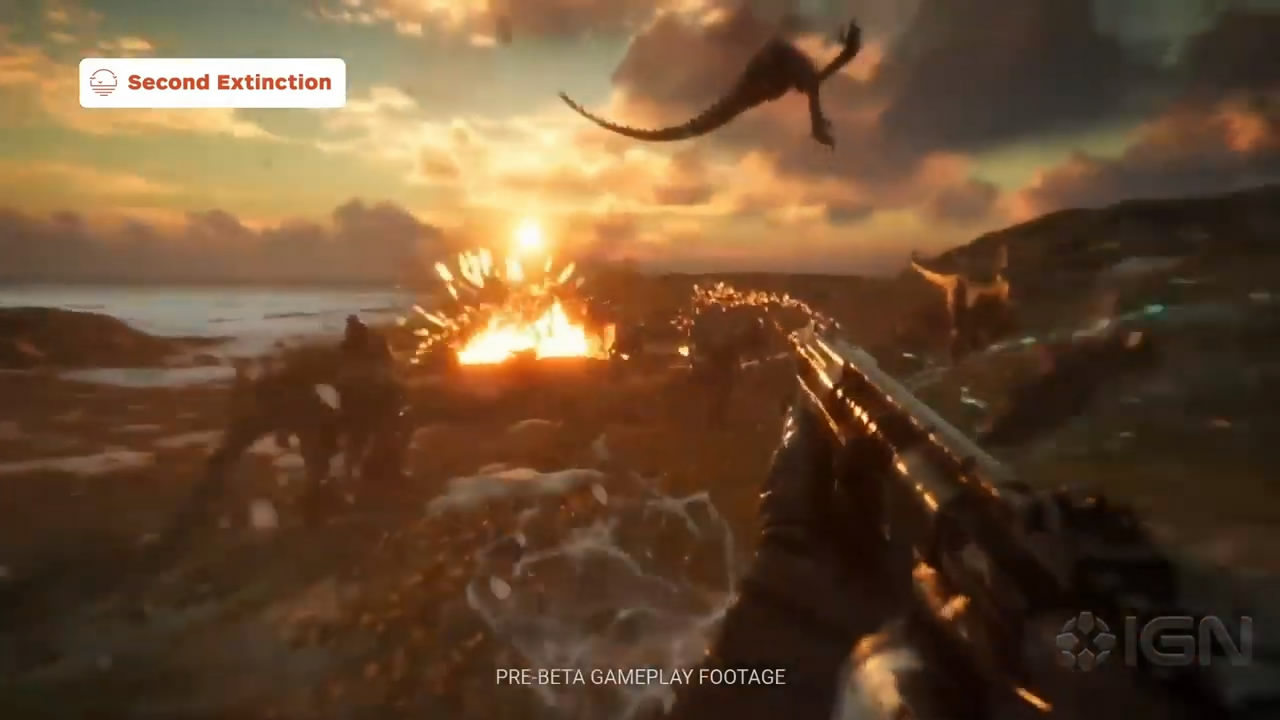 IGN游戏之夏：合作FPS《二次灭绝》新演示屠恐龙
