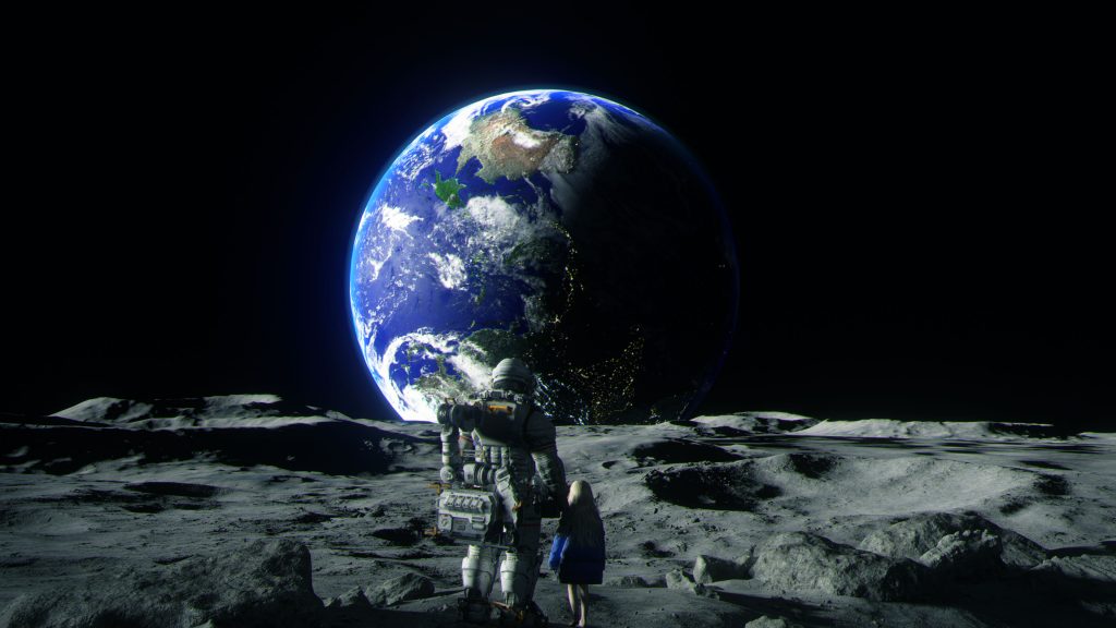 卡普空《Pragmata》高清截图 恶托邦近未来月面世界
