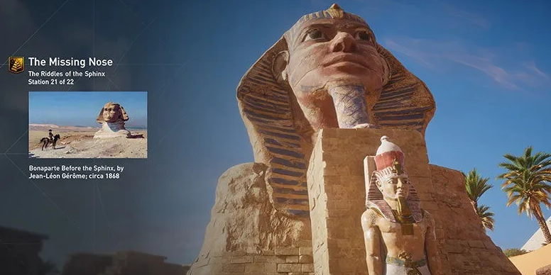 电玩游戏的教育功能测评：《刺客信条：古埃及发现之旅》