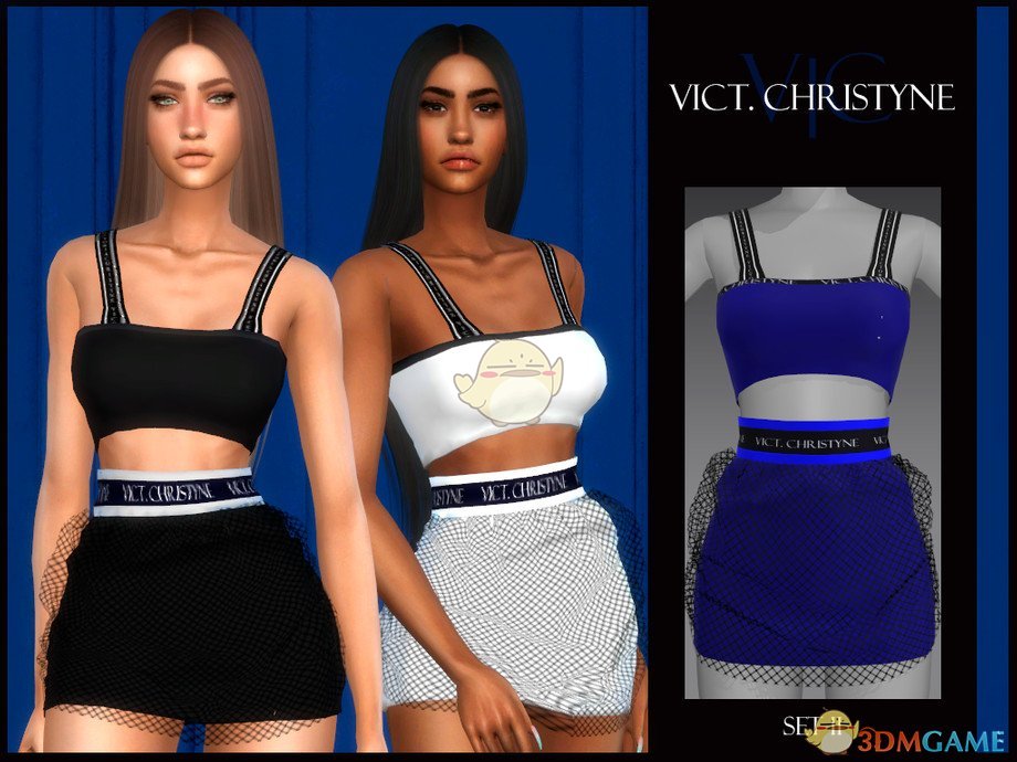 《模拟人生4》女性网状运动衣MOD